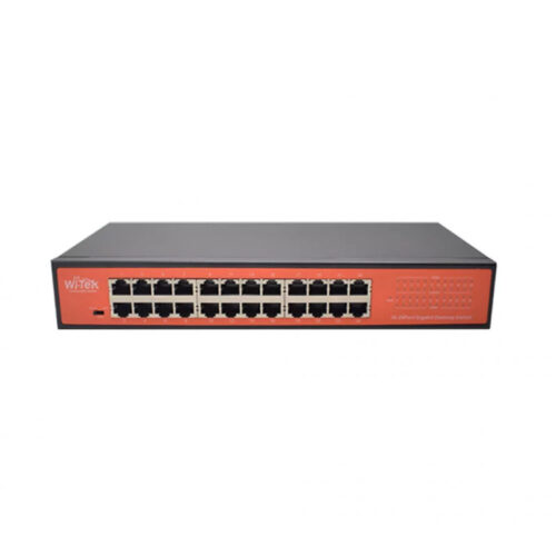 WI-SG124D V1 Wi-Tek Гигабитный 24 портовый неуправляемый коммутатор