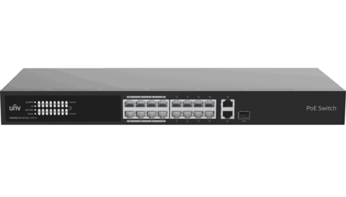NSW3000-16T1GT1GC-POE-IN PoE коммутатор с облачным управлением