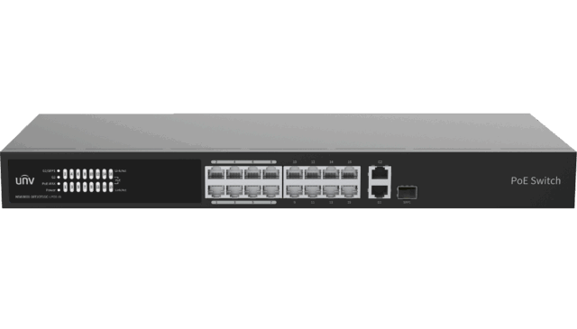 NSW3000-16T1GT1GC-POE-IN PoE коммутатор с облачным управлением