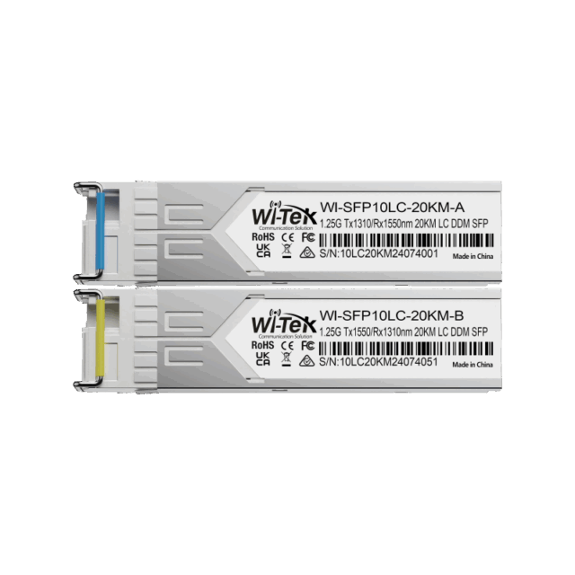 WI-SFP10LC-20KM Wi-Tek Оптический SFP модуль