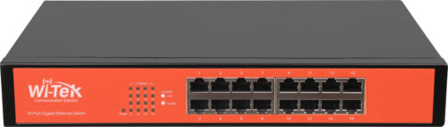 WI-SG116D V3 Wi-Tek 16 портовый неуправляемый коммутатор