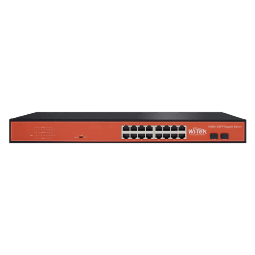 Wi-Tek WI-SG116F PoE коммутатор