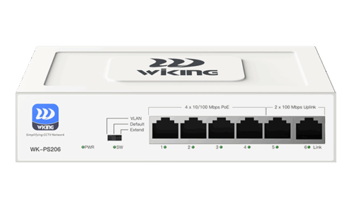 WK-PS206 PoE коммутатор