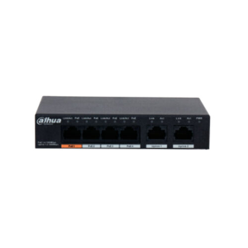 DH-PFS3006-4GT-60 настольный коммутатор с 4 портами PoE