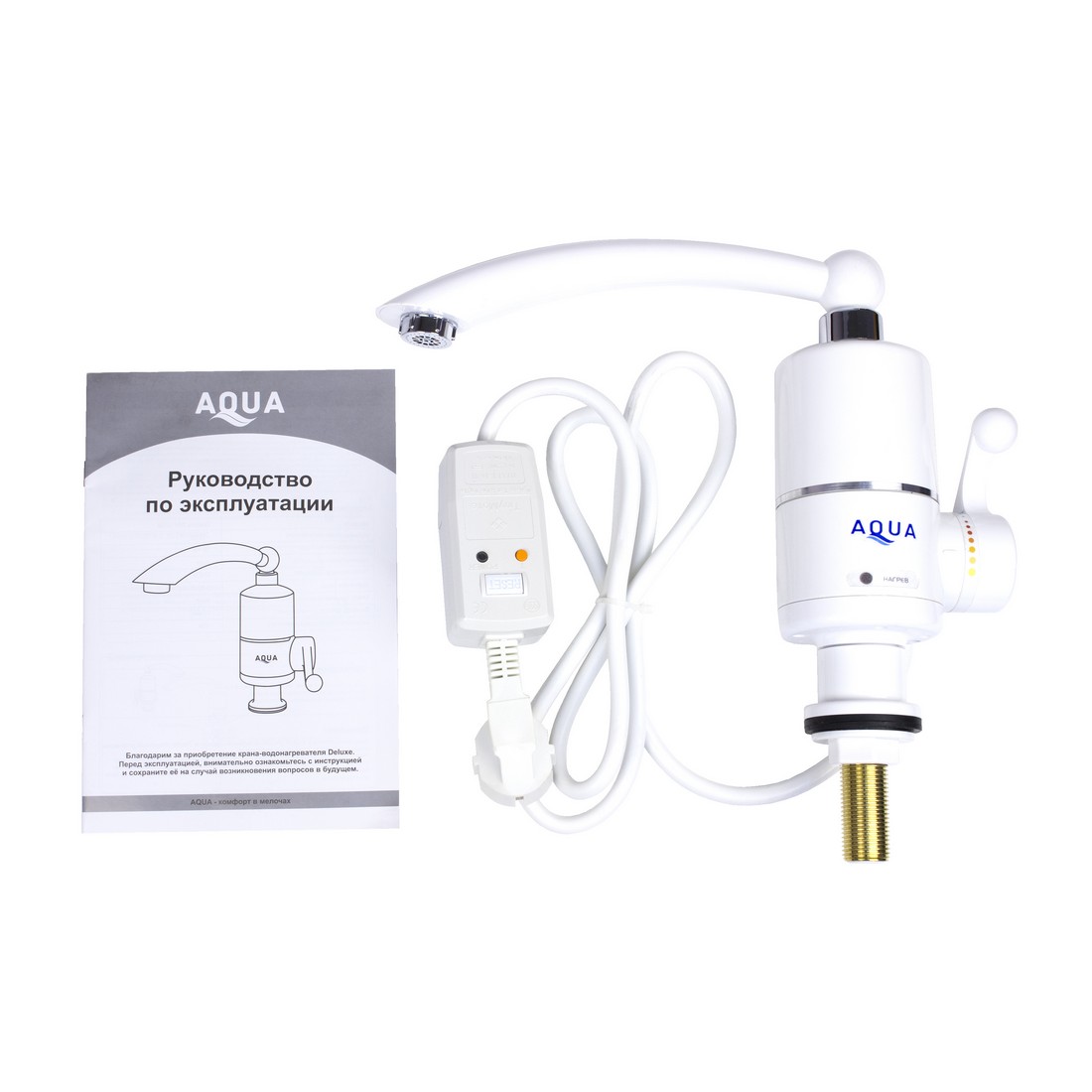 Кран водонагреватель проточной воды AQUA WH101W — изображение 2