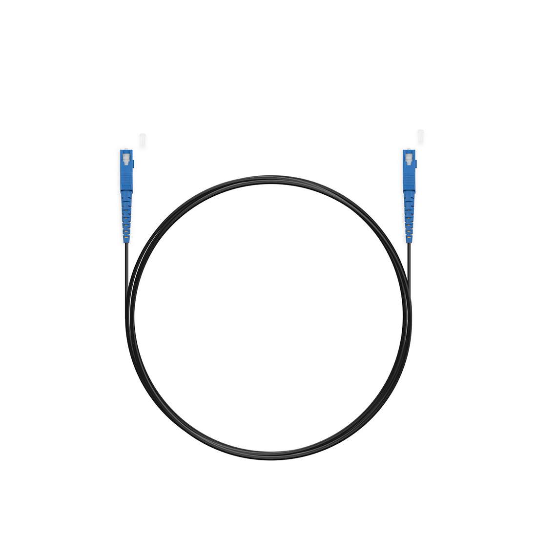Абонентский FTTH Патч Корд SС/UPC-SC/UPC SM 1 м Black — изображение 2