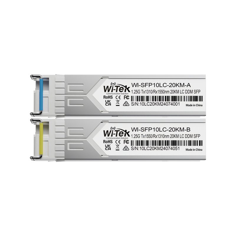 WI-SFP10LC-20KM Wi-Tek Оптический SFP модуль