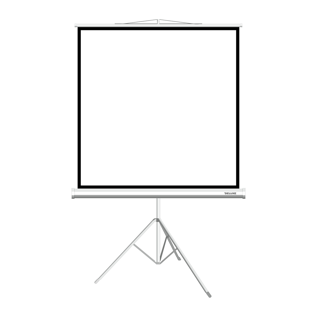 Экран на треноге Deluxe DLS-T244W (96"х96"), Ø - 136", Раб. поверхность 236х236 см., 1:1