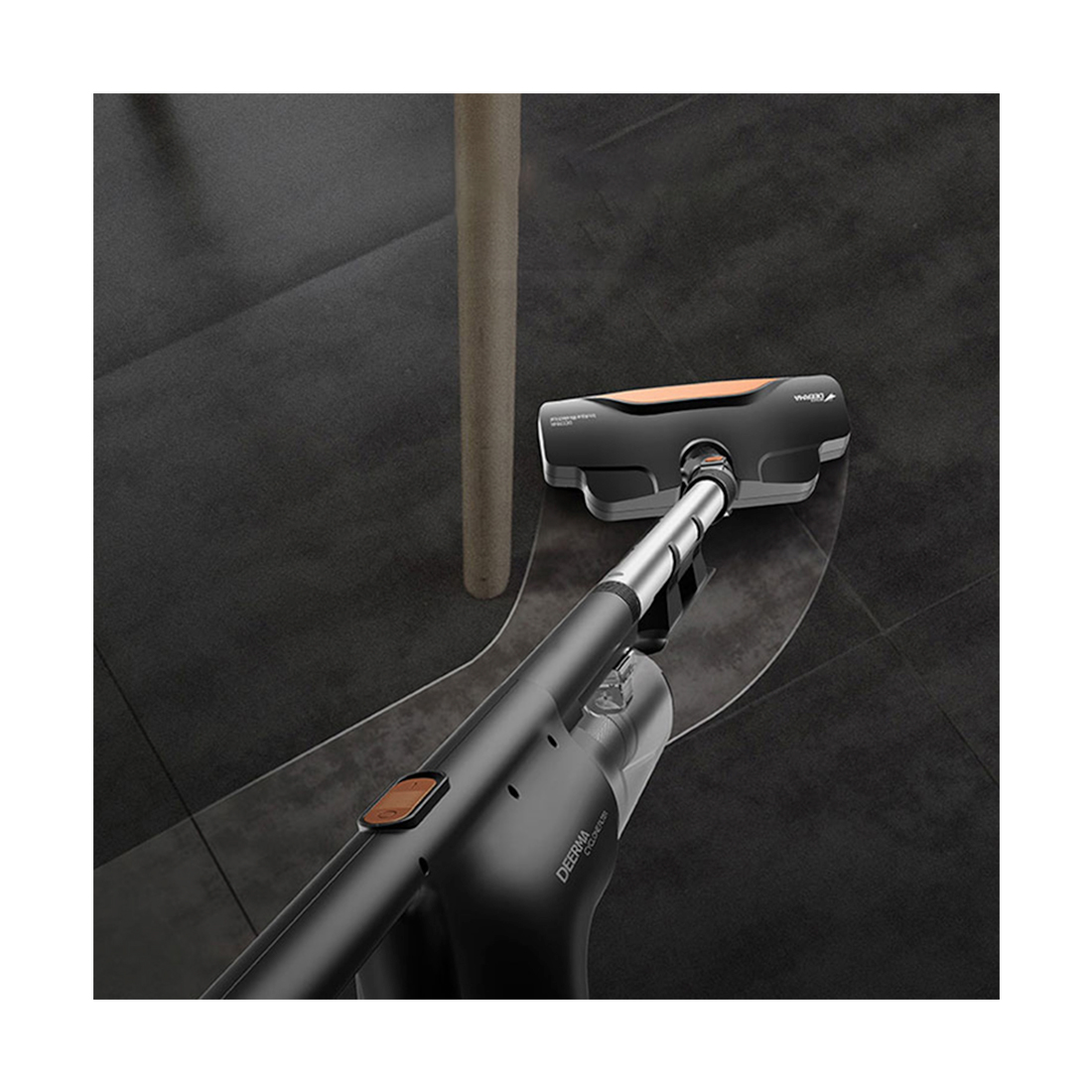 Проводной вертикальный пылесос Deerma DX600 Черный — изображение 3