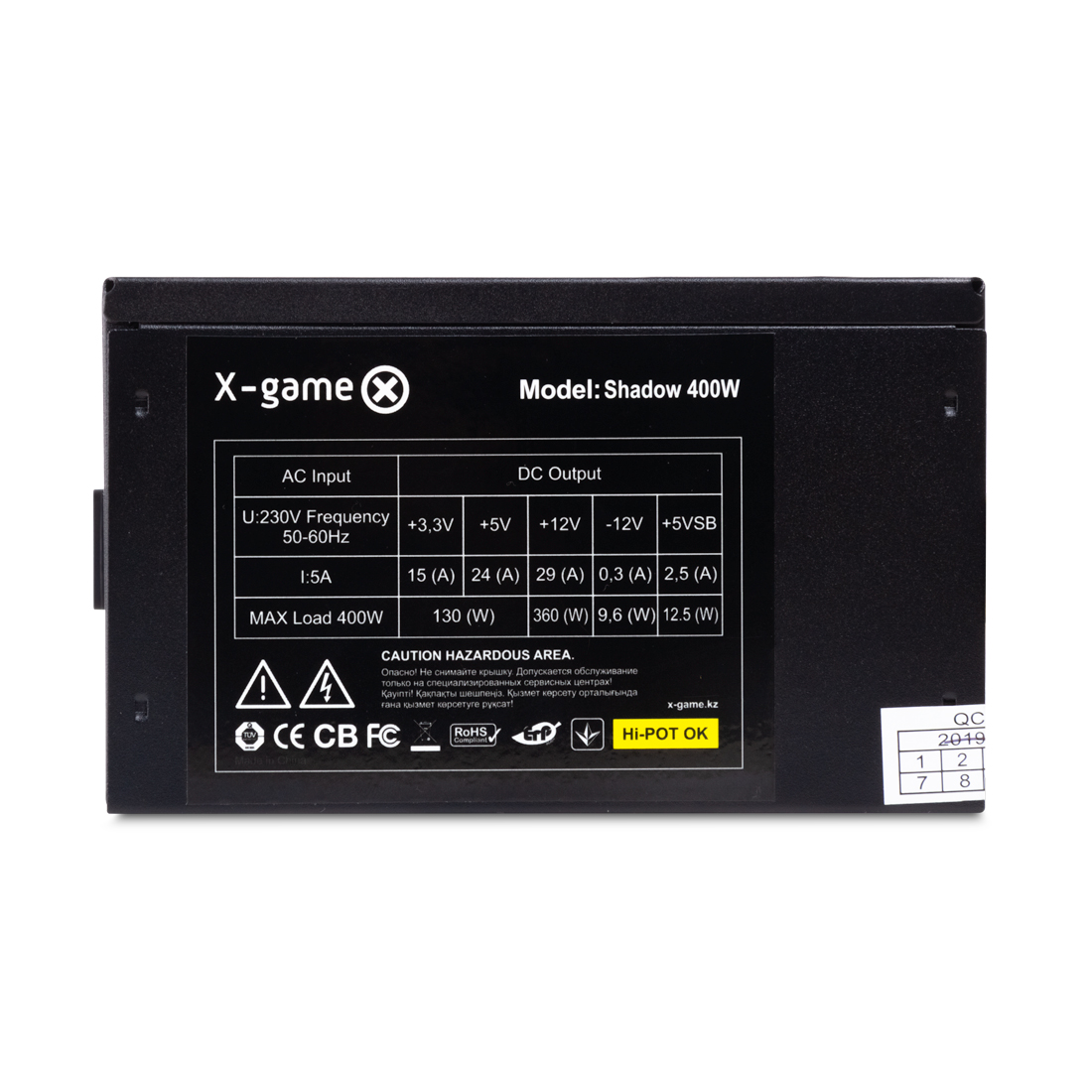 Блок питания XG Shadow 400W — изображение 3