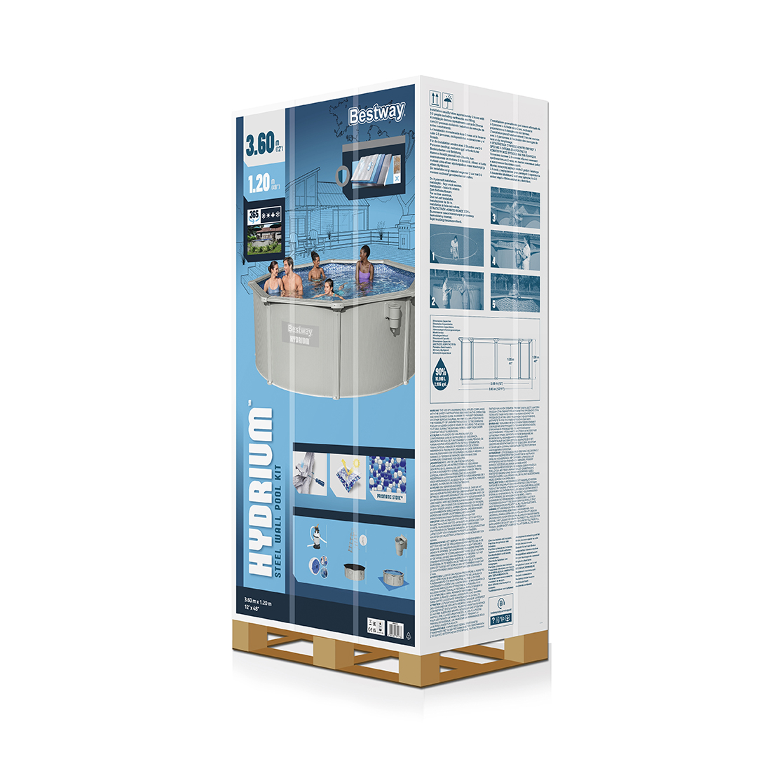 Каркасный бассейн Bestway 56574 — изображение 3