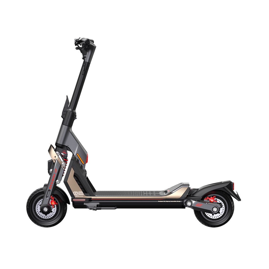 Электросамокат Ninebot KickScooter GT2P Серый — изображение 2