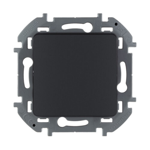 Переключатель одноклавишный Legrand Inspiria 673653 10 AX 250 В антрацит
