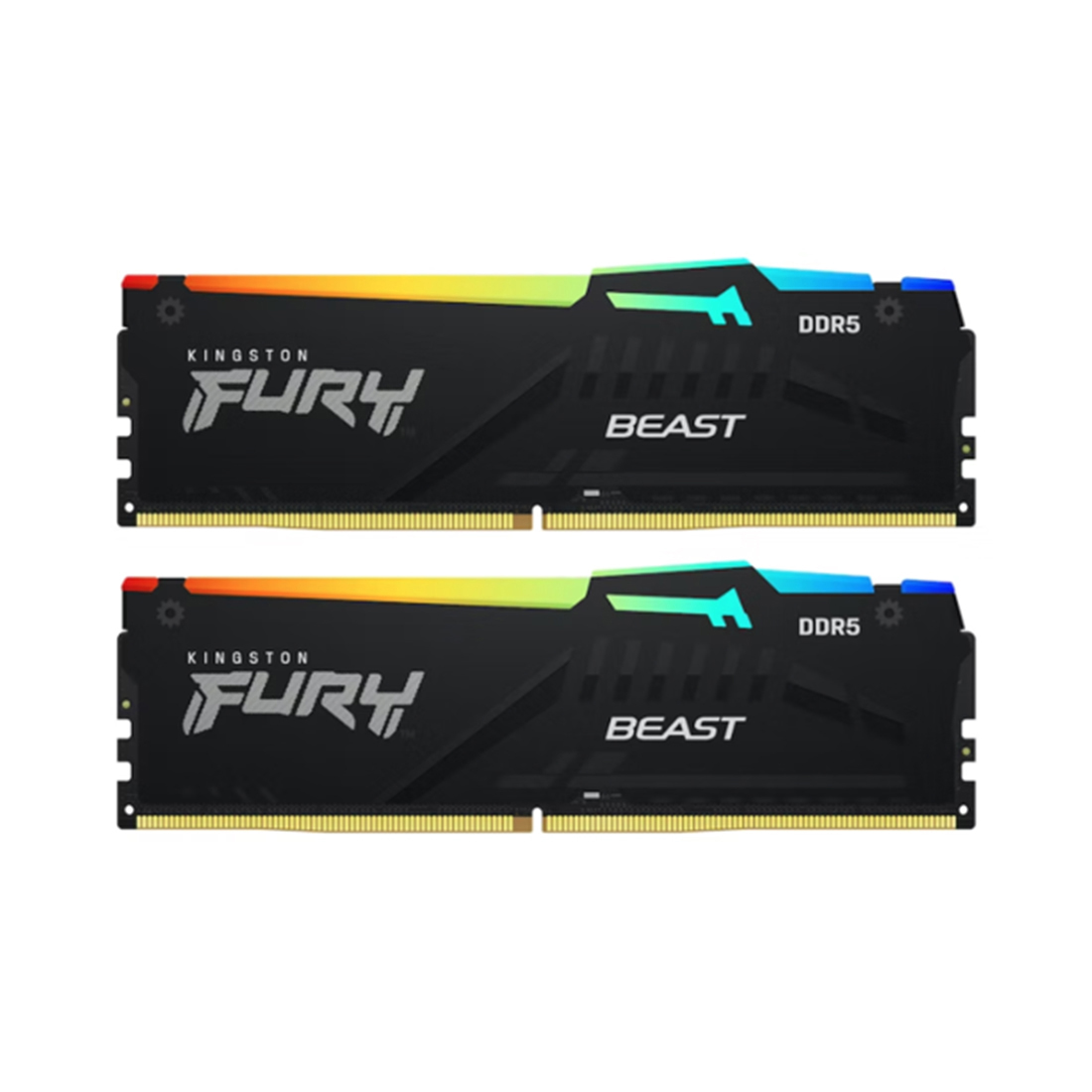 Комплект модулей памяти Kingston FURY Beast KF560C36BBEAK2-64 DDR5 64GB (Kit 2x32GB) 6000MHz — изображение 2