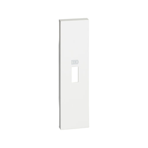 Лицевая панель Bticino KW10C Living Now для зарядных устройств USB 1 модуль белый