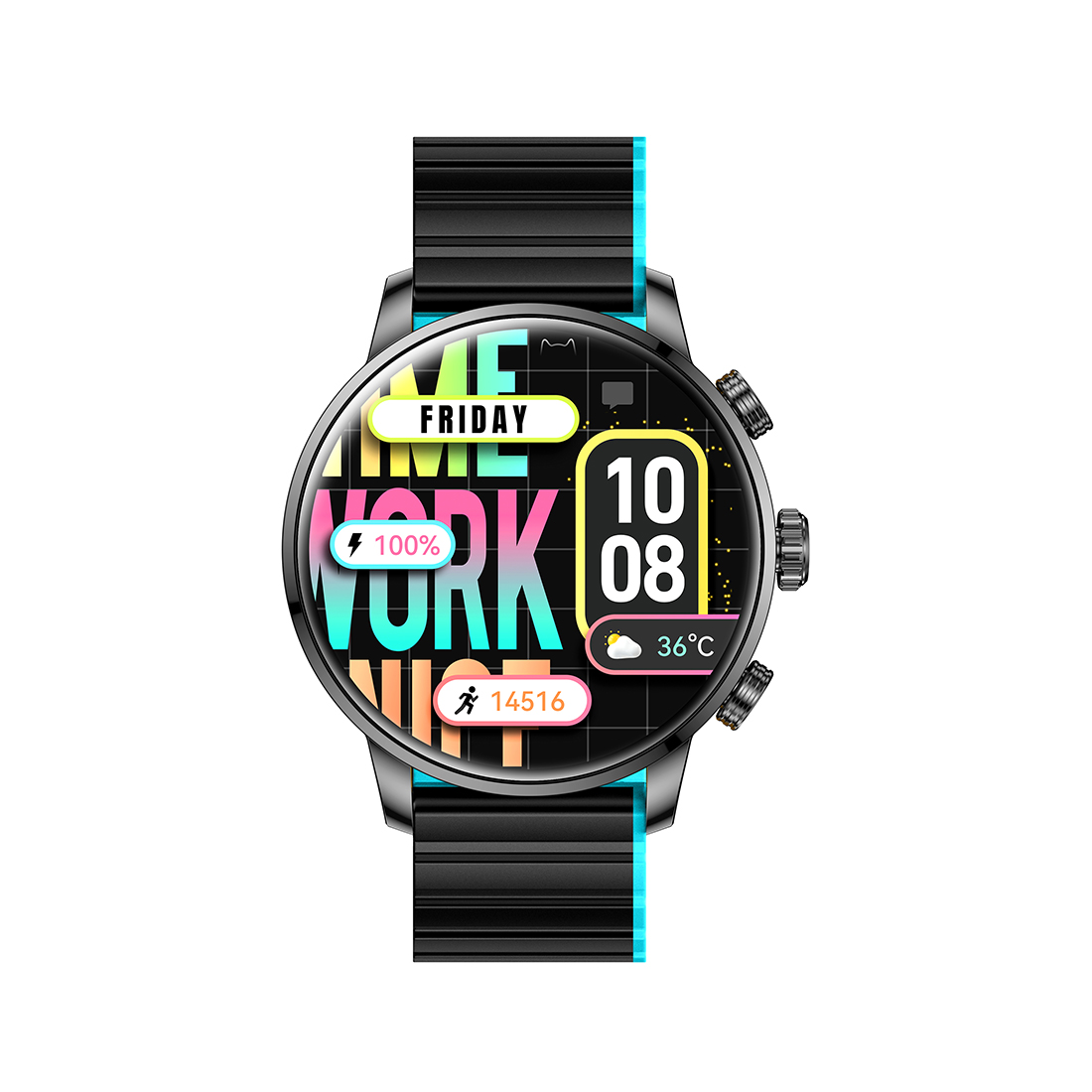 Смарт часы Kieslect Calling Watch Kr2 Black — изображение 2