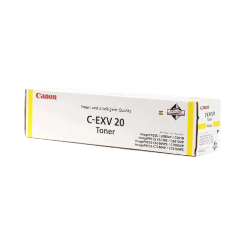Тонер-картридж Canon C-EXV20 TONER YELLOW для imagePRESS C6000