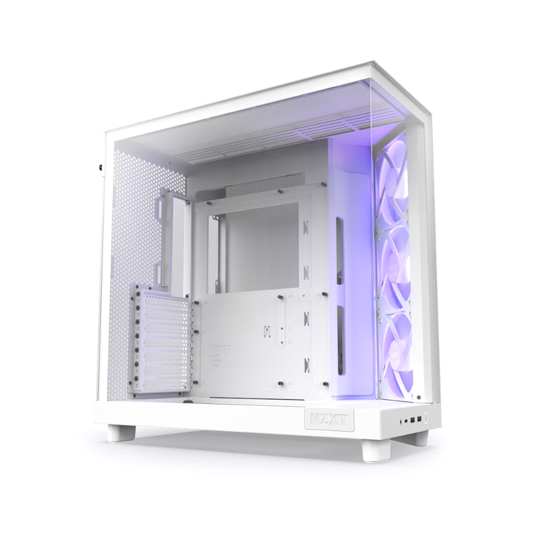 Компьютерный корпус NZXT H6 Flow RGB CC-H61FW-R1 White без Б/П — изображение 2