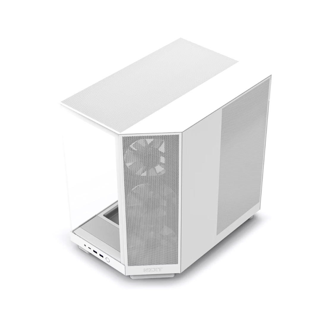 Компьютерный корпус NZXT H6 Flow RGB CC-H61FW-R1 White без Б/П — изображение 3