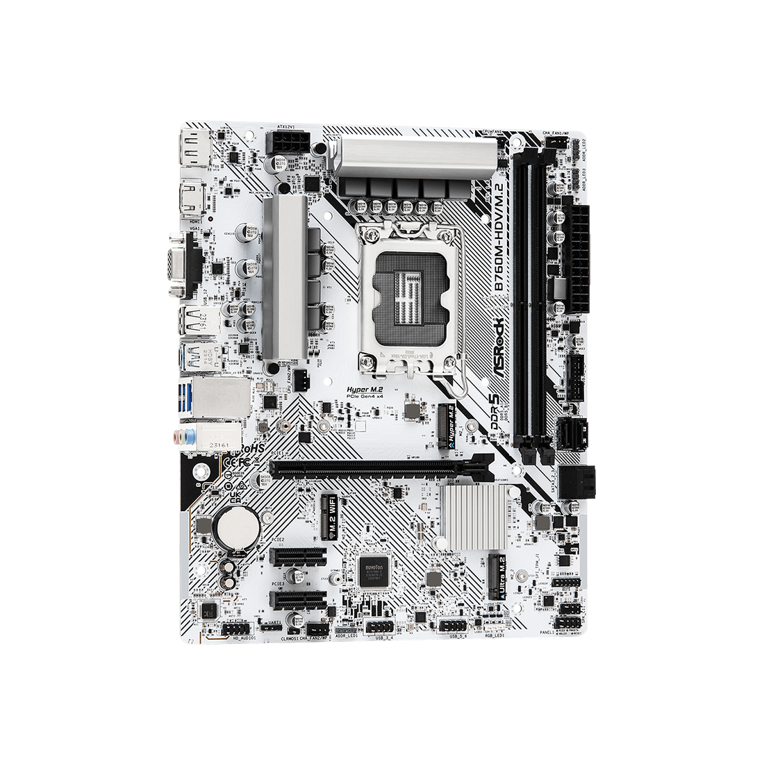 Материнская плата ASRock B760M-HDV/M.2 — изображение 2