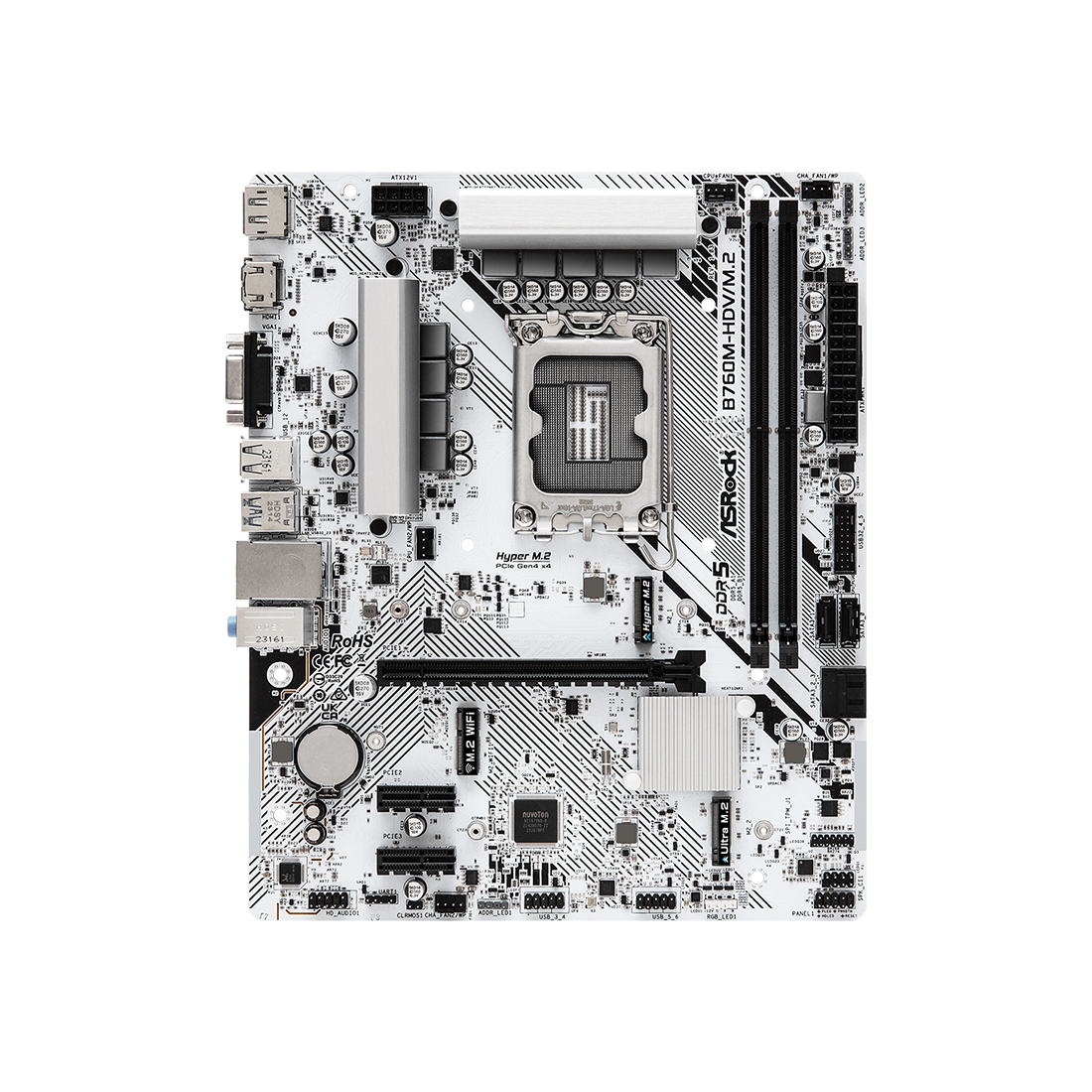 Материнская плата ASRock B760M-HDV/M.2 — изображение 3