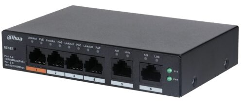 DH-CS4006-4ET2GT-60 6-портовый коммутатор PoE