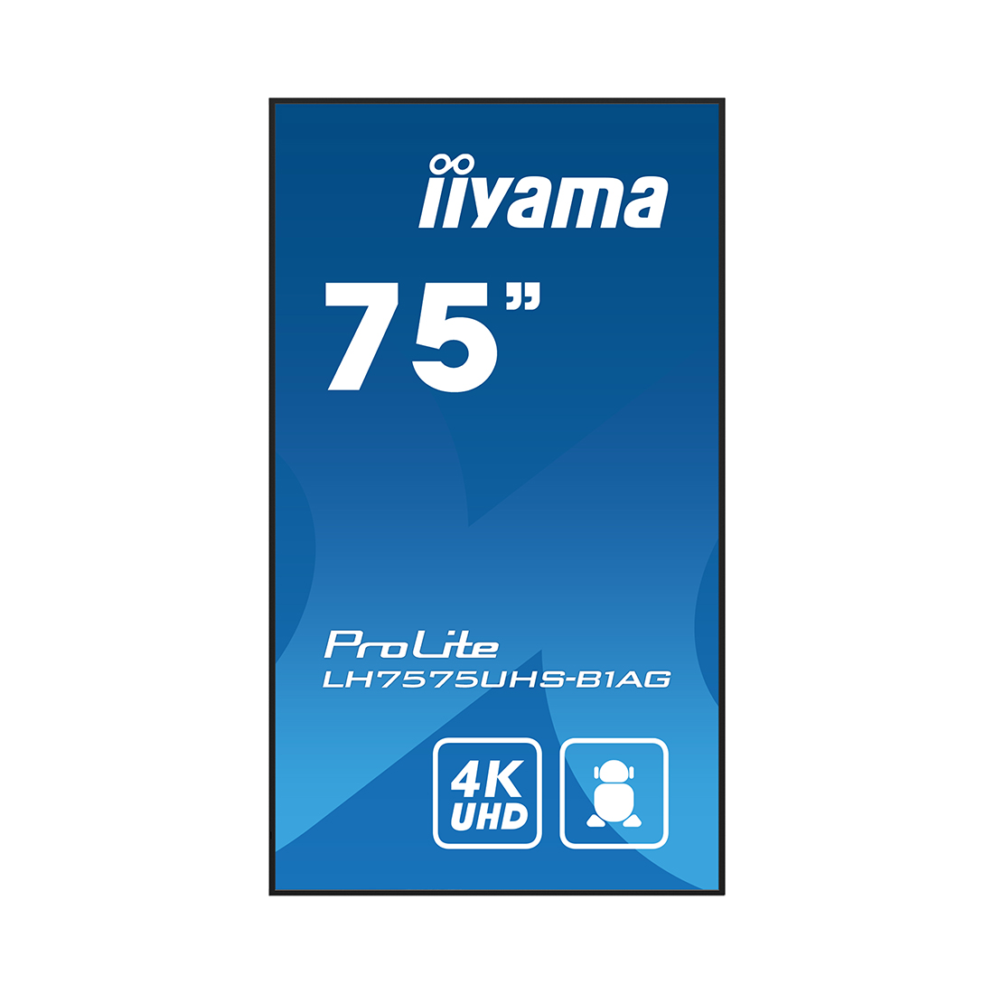 Монитор iiyama PROLITE LH7575UHS-B1AG 75" — изображение 2