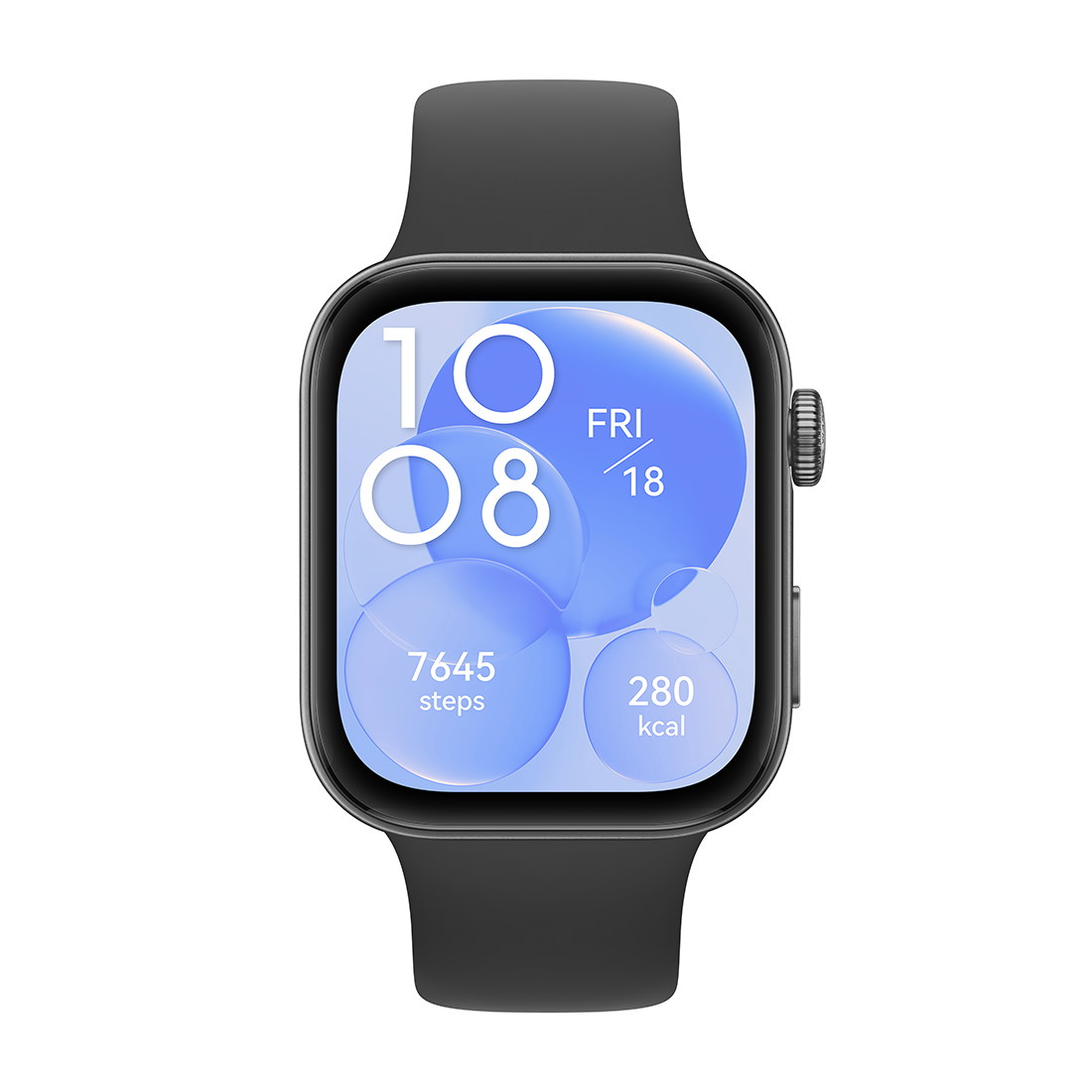 Смарт часы Huawei Watch Fit 3 SLO-B09 Black Fluoroelastomer Strap — изображение 2