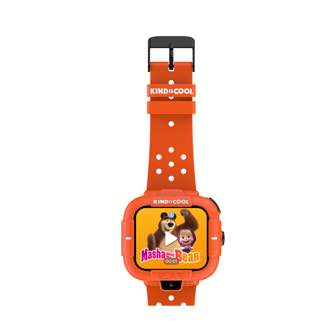 Смарт часы Elari KidPhone Masha and the Bear Orange — изображение 2