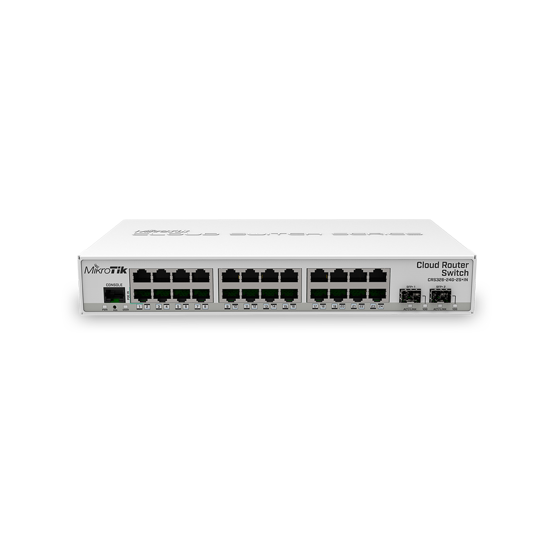 Коммутатор MikroTik CRS326-24G-2S+IN — изображение 2