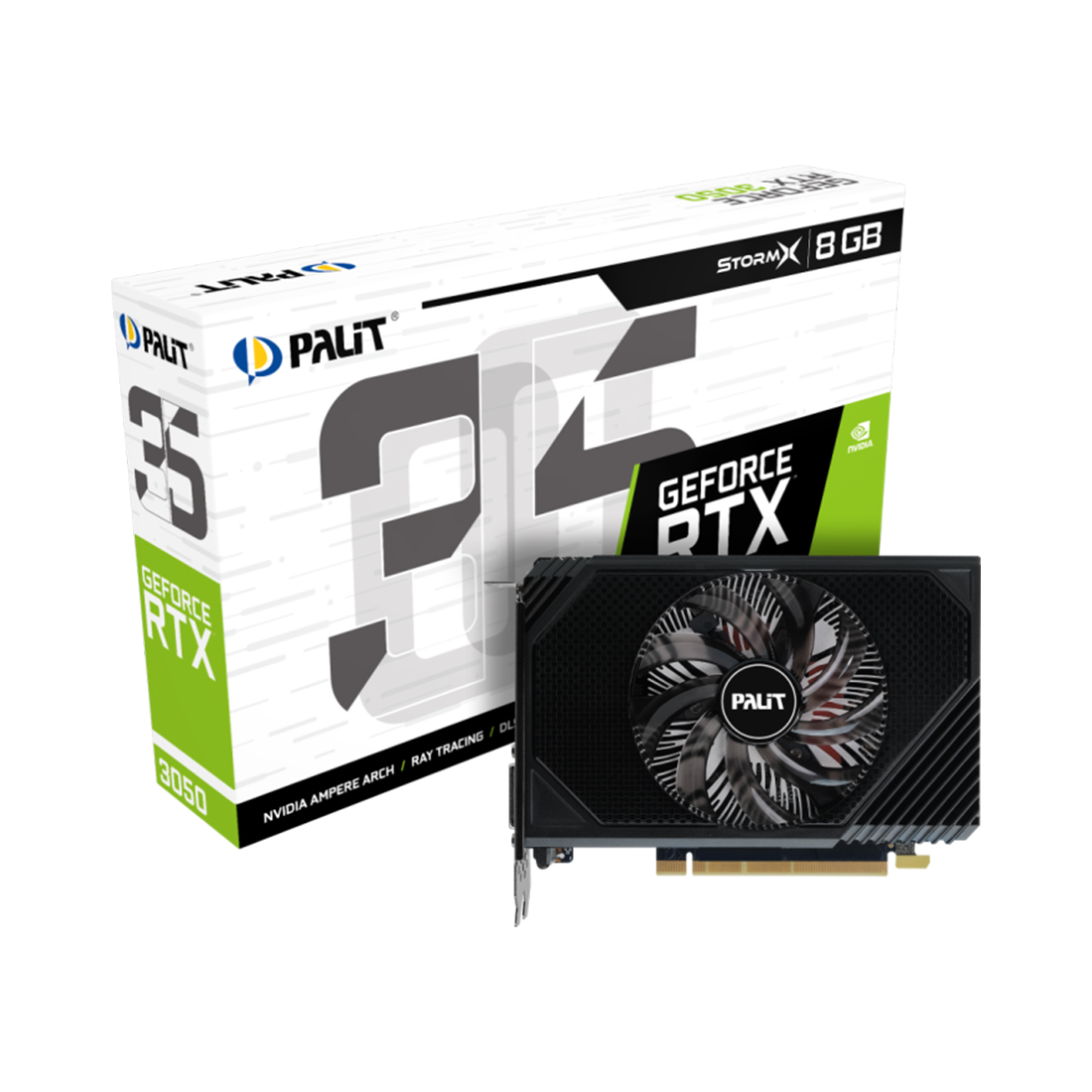 Видеокарта PALIT RTX3050 STORMX V1 6G (NE63050018JE-1072F) — изображение 3