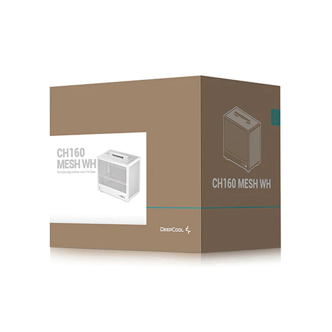 Компьютерный корпус Deepcool CH160 MESH WH без Б/П — изображение 3