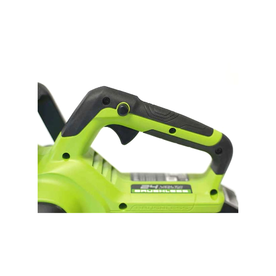 Цепная пила аккумуляторная Greenworks 2007007UB GD24CS30 24V 30см бесщеточная c 1хАКБ 4 Ач и ЗУ — изображение 3