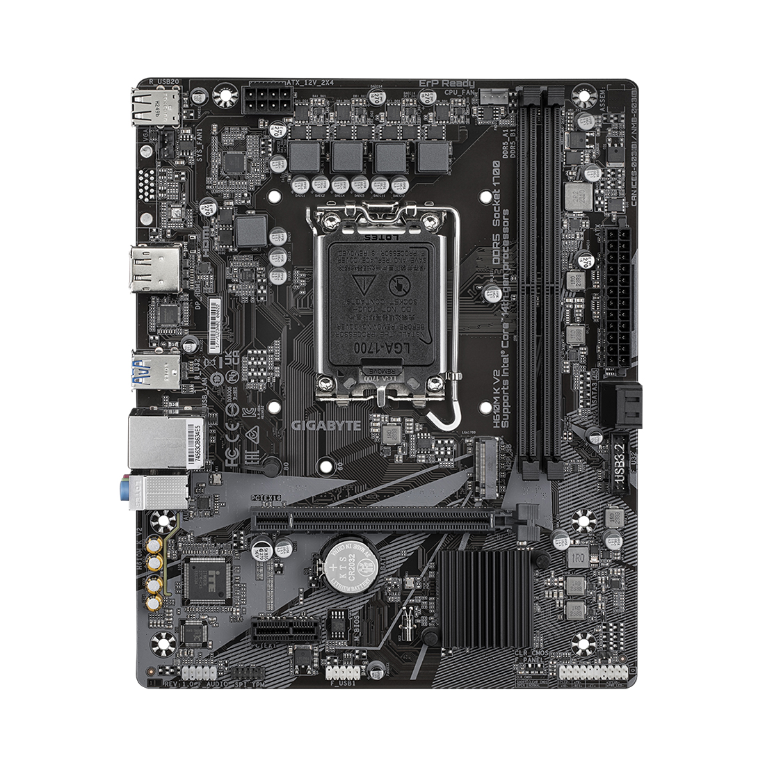 Материнская плата Gigabyte H610M K V2 — изображение 2