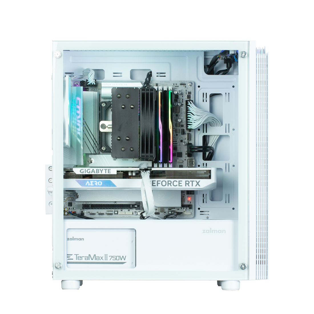 Компьютерный корпус Zalman T4 PLUS WHITE без Б/П — изображение 2