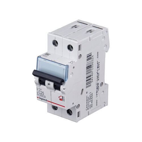Автоматический выключатель Legrand 404044 2П C 25A TX3 6000 6kA