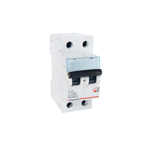 Автоматический выключатель Legrand 404048 2П C 63A TX3 6000 6kA