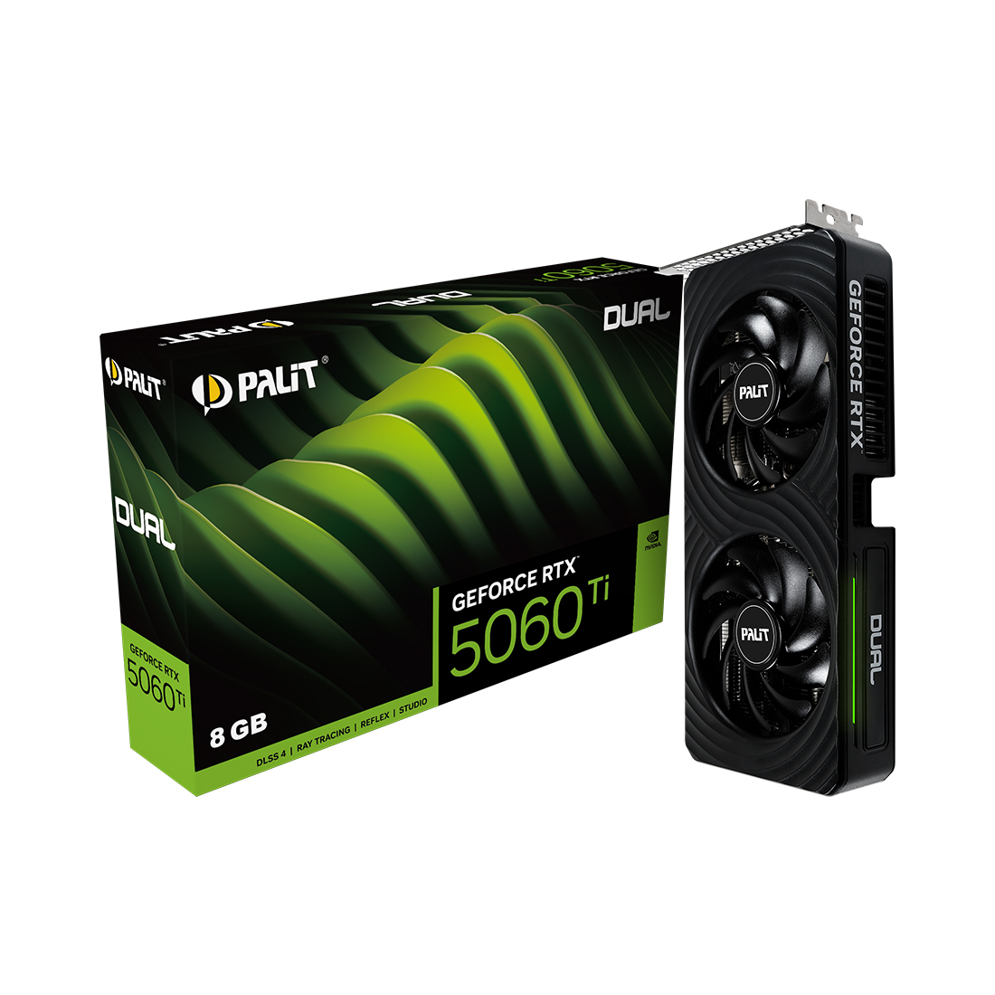 Видеокарта PALIT RTX5060Ti DUAL 8G (NE7506T019P1-GB2062D) — изображение 3