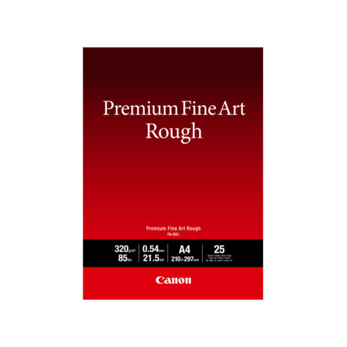 Глянцевая Фотобумага Canon Fine Art Rough FA-RG1 A4, 25 ШТ. (100% Хлопок, Грубая Текстура (Rough)