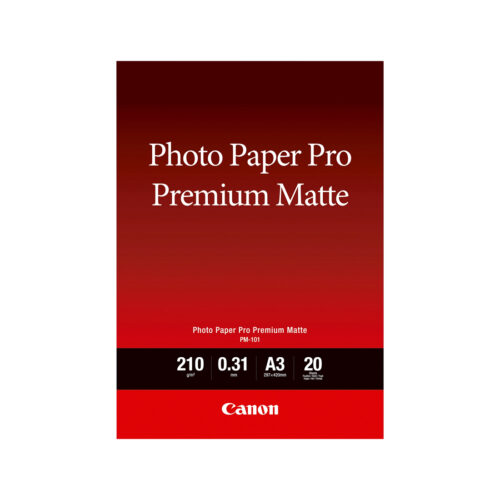 Матовая фотобумага Canon Pro Premium Matte PM-101 A3, 20 шт.