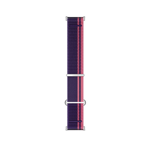 Плетеный сменный браслет Xiaomi Braided Quick Release Strap Rose purple