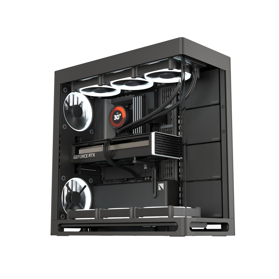Компьютерный корпус HAVN HS 420 BK без Б/П