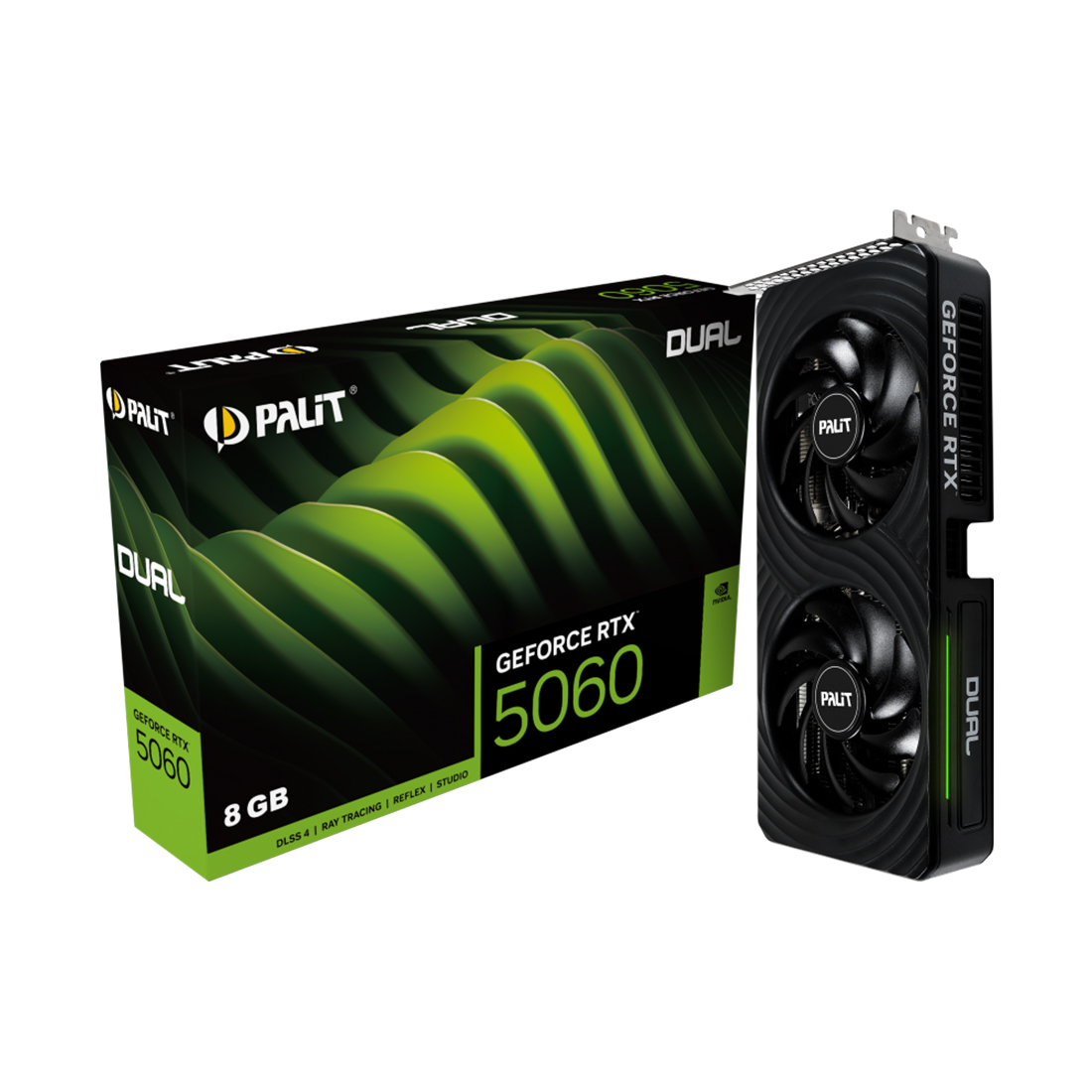 Видеокарта PALIT RTX5060 DUAL 8G (NE75060019P1-GB2063D) — изображение 3