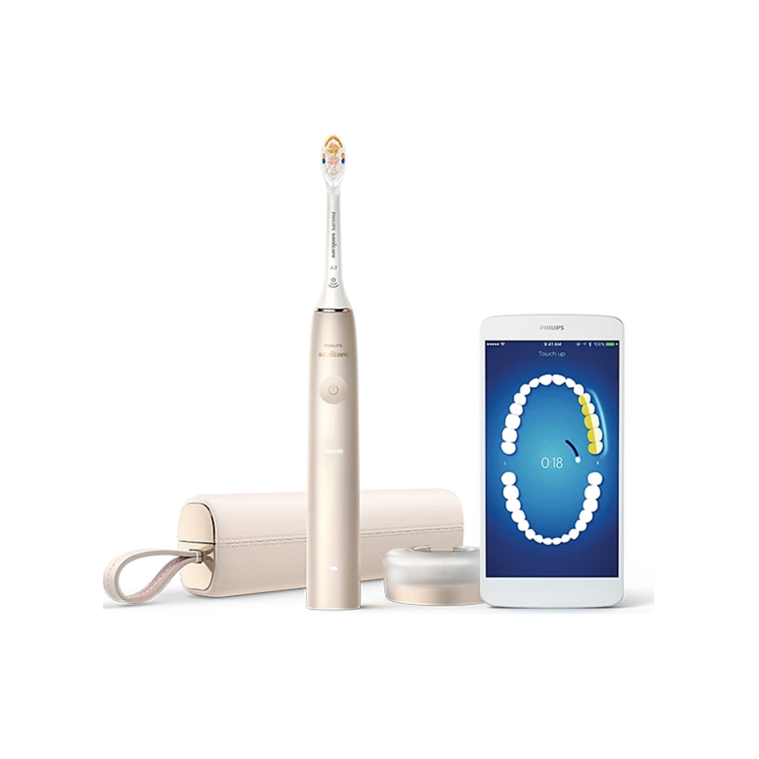 Звуковая электрическая зубная щетка Philips Sonicare 9000 Prestige HX9992/11