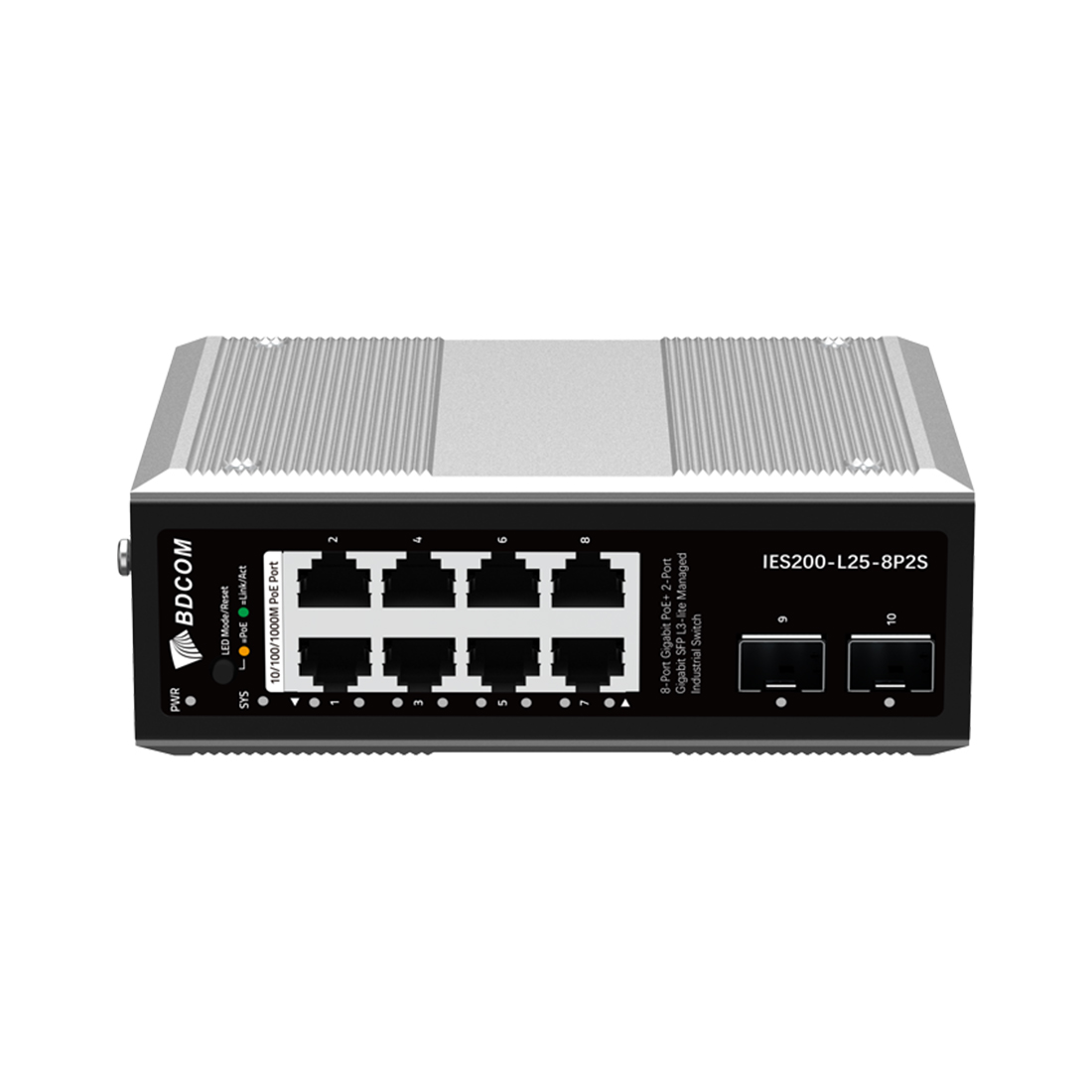 Коммутатор BDCOM IES200-L25-8P2S — изображение 2