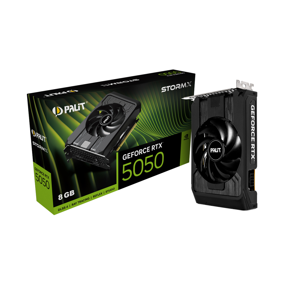 Видеокарта PALIT RTX5050 STORMX 8G (NE65050019P1-GB2070F) — изображение 3