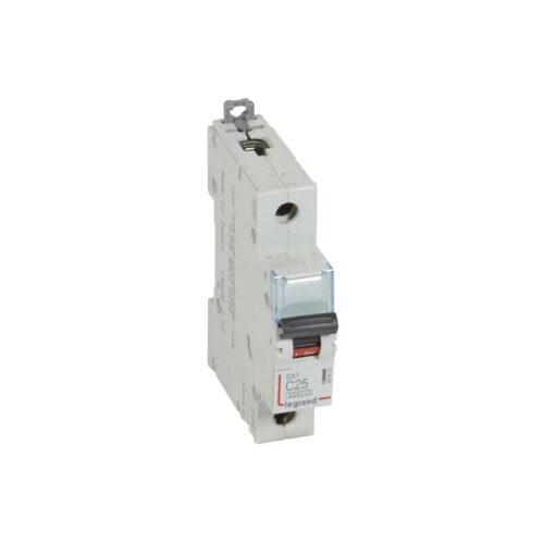Автоматический выключатель Legrand 407672 1П C 25A DX3 6000 10kA