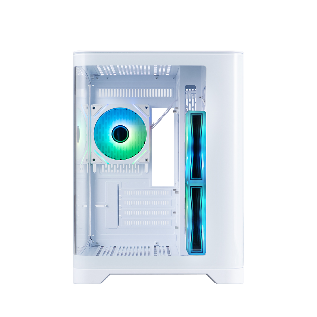 Компьютерный корпус 1STPLAYER UV6 WHITE без Б/П — изображение 2
