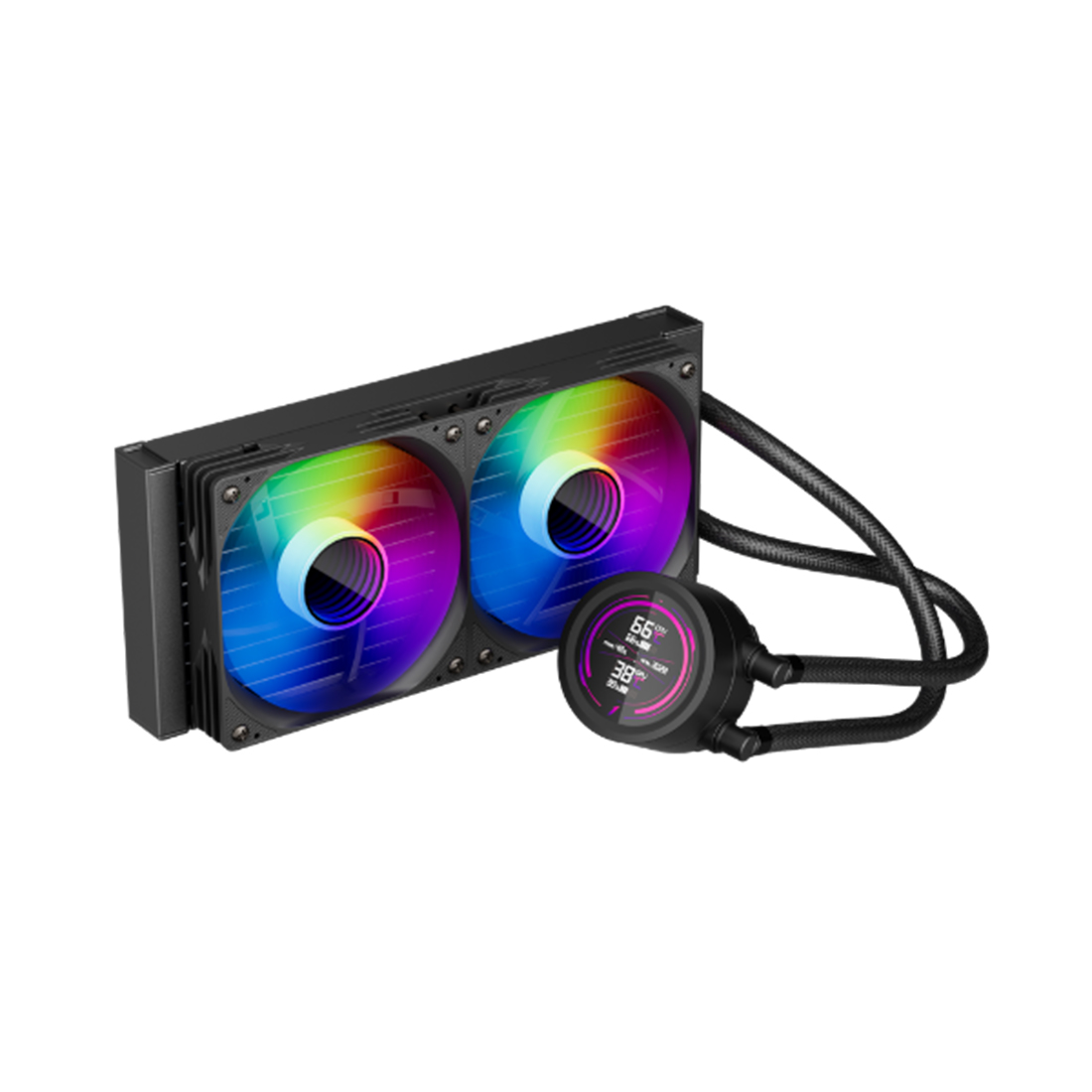 Кулер с водяным охлаждением 1STPLAYER TS4 240 BLACK
