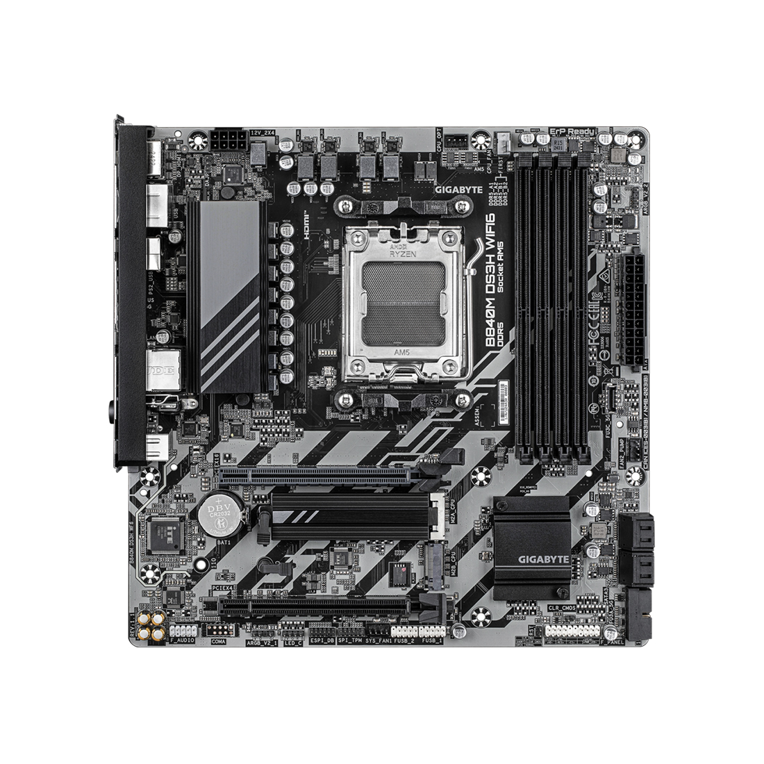 Материнская плата Gigabyte B840M DS3H WIFI6 — изображение 2